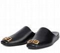 BALENCIAGA Cosy BB leather slippers Cosy Bb Leather Mules black smooth calfskin