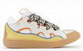 Lanvin Curb Lace-Up Skate Sneakers Lanvin leather and suede shoes 10