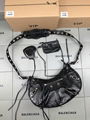 Balenciaga LE CAGOLE SMALL SHOULDER BAG Women shoulder leather bag