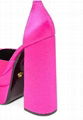 VERSACE Medusa Aevitas 155mm Platform Pumps In Deep Fuchsia Ladies ankle pumps 