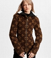 LOUIS VUITTON MONOGRAM FLEECE JACKET