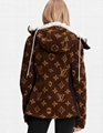 LOUIS VUITTON MONOGRAM FLEECE JACKET