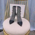 Balmain monogram Roni ankle boots Balmain button heel boots 4