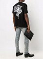 AMIRI cherub graphic-print T-shirt Men cheap black tee shirts 