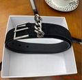 Saint Laurent chain-detail Buckle Belt Women YSL chain leather belts