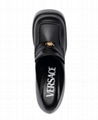 Versace Juno platform pumps Medusa square toe slip on pumps 