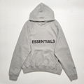 Fear of God Essentials Letter Fleece Sweatshirt Hoodie Fear of God Pullover