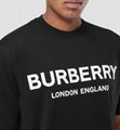 BURBERRY London England Logo Print T-Shirt Men Women cotton tee black  