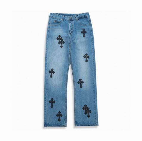 Cheap Chrome Hearts jeans Men Chrome hearts denim pants 