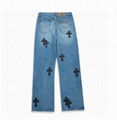 Cheap Chrome Hearts jeans Men Chrome hearts denim pants  2