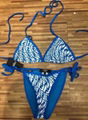 Fendi blue bathing suit 