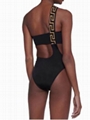 Versace cut out Grecca detail swimsuit versace women sexy bikinis 