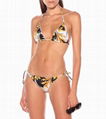 Versace Barocco Print Bikini Top for Women sexy swimsuits