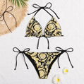 Versace Barocco Print Bikini Top for Women sexy swimsuits
