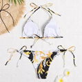         Barocco Print Bikini Top for Women sexy swimsuits 15