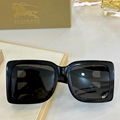          B Motif Square Frame Sunglasses in Black Women oversized sunglasses  2