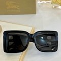 Burberry B Motif Square Frame Sunglasses in Black Women oversized sunglasses 