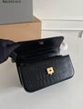 Balenciaga Gossip S leather shoulder bag Women BB Flap Crossbody bags 