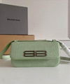 Balenciaga Gossip S leather shoulder bag Women BB Flap Crossbody bags 