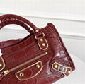            Red Leather Mini City Gold Hardware Bag            Classic bag 2