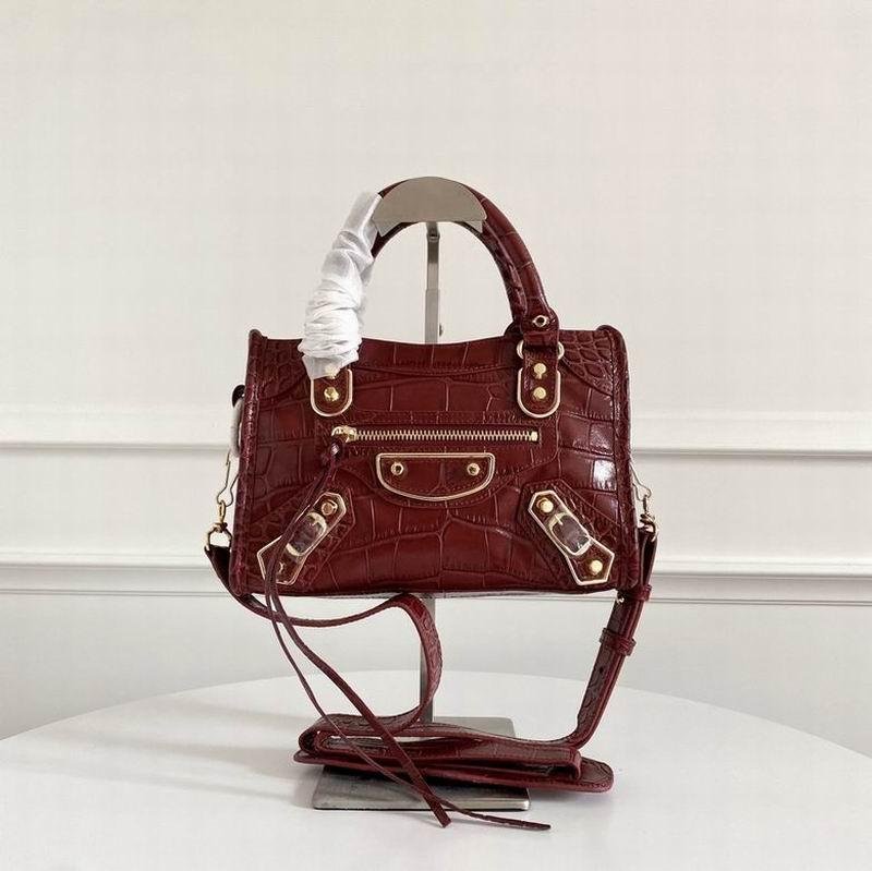            Red Leather Mini City Gold Hardware Bag            Classic bag