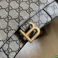 Gucci x Balenciaga The Hacker Project Small Hourglass Bag Beige/Ebony  