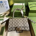 Gucci x Balenciaga The Hacker Project Small Hourglass Bag Beige/Ebony  