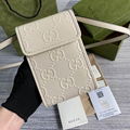       leather GG embossed mini bag       Off The Grid Mini Bag Iphone hangbag 1