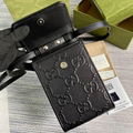       leather GG embossed mini bag       Off The Grid Mini Bag Iphone hangbag 11