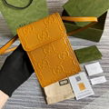       leather GG embossed mini bag       Off The Grid Mini Bag Iphone hangbag 13