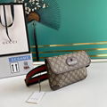 GUCCI Beige Neo Vintage GG Supreme Belt Bag Cheap 