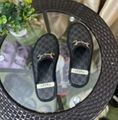 Gucci Men's slipper with Horsebit in beige and ebony GG Supreme slipper for men