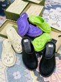       sells perforated rubber sandals       GG logo Men's slip on sandal  10
