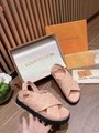               PASEO FLAT COMFORT SANDALS     onogram embossed lambskin sandals 8