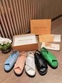               PASEO FLAT COMFORT SANDALS     onogram embossed lambskin sandals 9