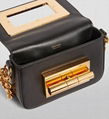 Tom Ford black Leather Small Chain Natalia Shoulder Bag