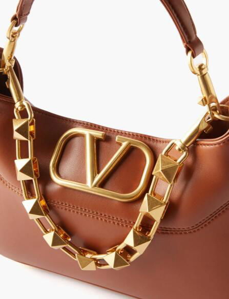           GARAVANI Stud Sign V-logo leather shoulder bag Women cross-body bag 3