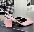 Versace La Medusa Slingback Pumps Ladies Medusa heel sandals pink