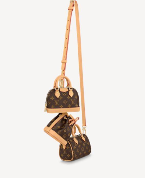 Trio Mini Icones shoulder bag he Speedy the Alma and the Noe - Speedy ...