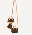 Louis Vuitton Trio Mini Icones shoulder bag LV the Speedy the Alma and the Noe