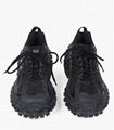 Balenciaga Defender exaggerated sole trainers Men Mesh Leather sneakers