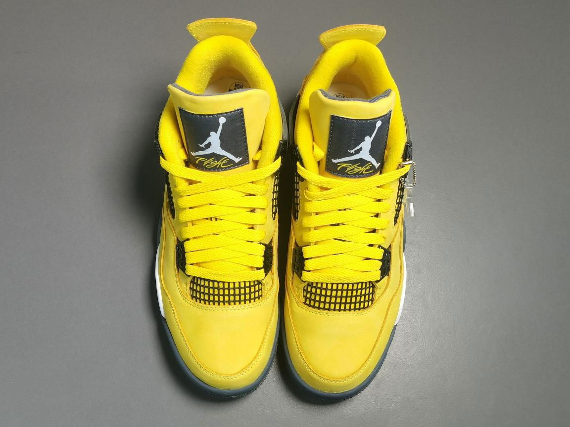 Air Jordan 4 Retro Lightning Jordan 4 yellow