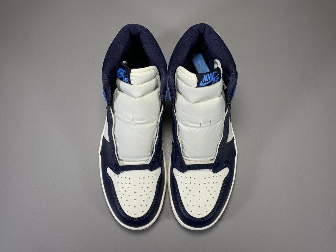Air Jordan 1 Retro High OG Blue White Jordan 1 men sneaker 5