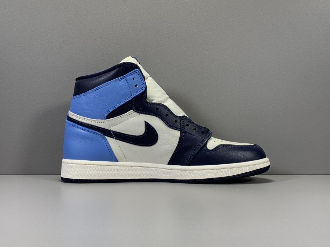 Air Jordan 1 Retro High OG Blue White Jordan 1 men sneaker