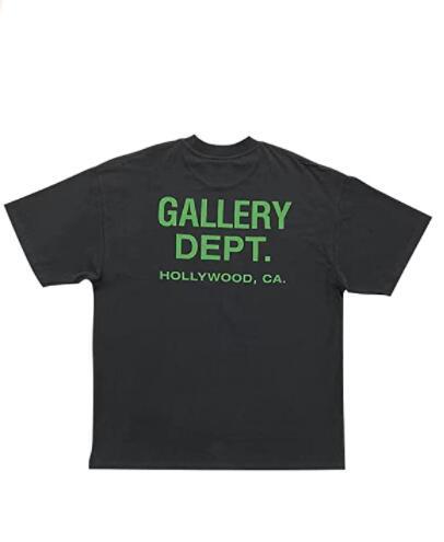 Gallery Dept T-shirts fashion letter printing street hip-hop loose   2