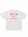 Gallery Dept T-shirts fashion letter printing street hip-hop loose  