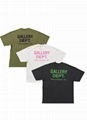 Gallery Dept T-shirts fashion letter printing street hip-hop loose  