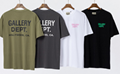 Gallery Dept T-shirts fashion letter printing street hip-hop loose  