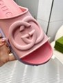       Women’s slide sandal with interlocking G Women platform slides pink 2