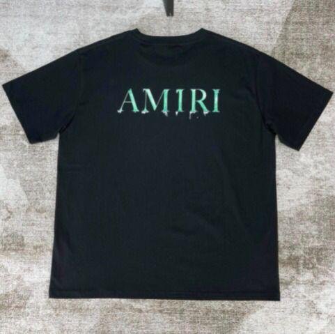 Amiri logo-print Cotton T-shirt Cheap Men Fashion jersey Tee white 5